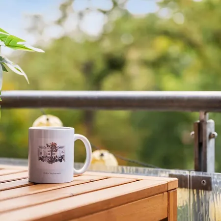 Edler Wohnraum Schwanenteich-oase Mit Balkon, Kaffeevollautomat, Lift & Parkplatz *